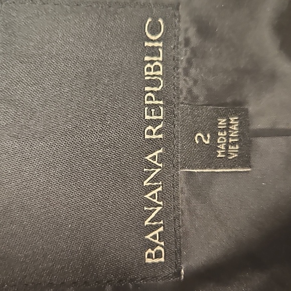 Banana Republic Moto Jacket Silver Tweed Metallic Asymmetrical Zip Jacket - Picture 4 of 8